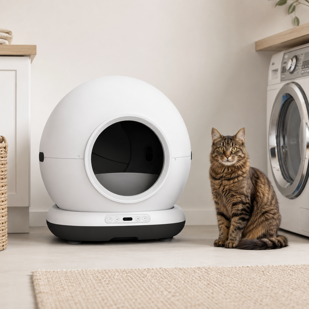 Automatic Self-Cleaning Litter Box