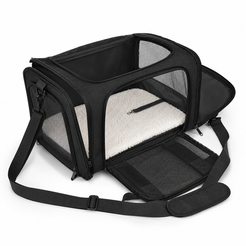 Cat Carrier for Small Cats & Dogs – Travel Bag