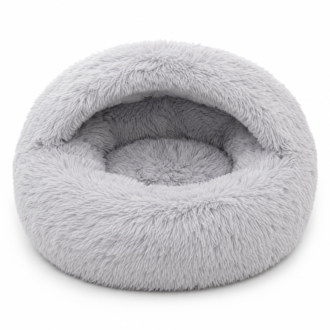 Plush Cat Cave Bed