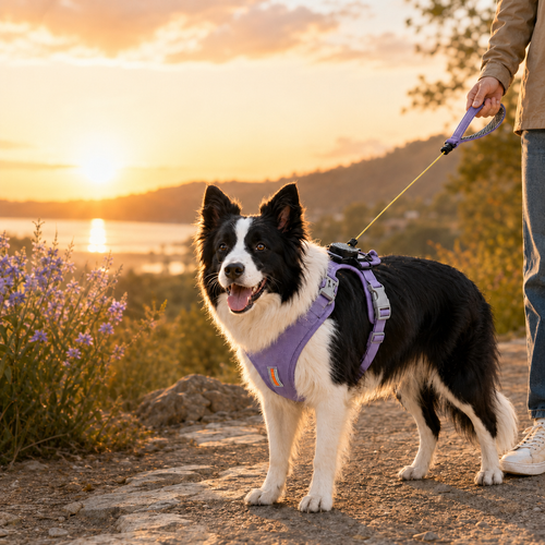 2-in-1 No Pull Dog Harness with Built-in Retractable Leash - Safe & Comfortable Control for Daily Walks & Outdoor Adventures