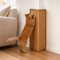 Durable Sisal Cat Scratching Board with Stable Design | Space-Saving Solution for Sofa and Wall Protection