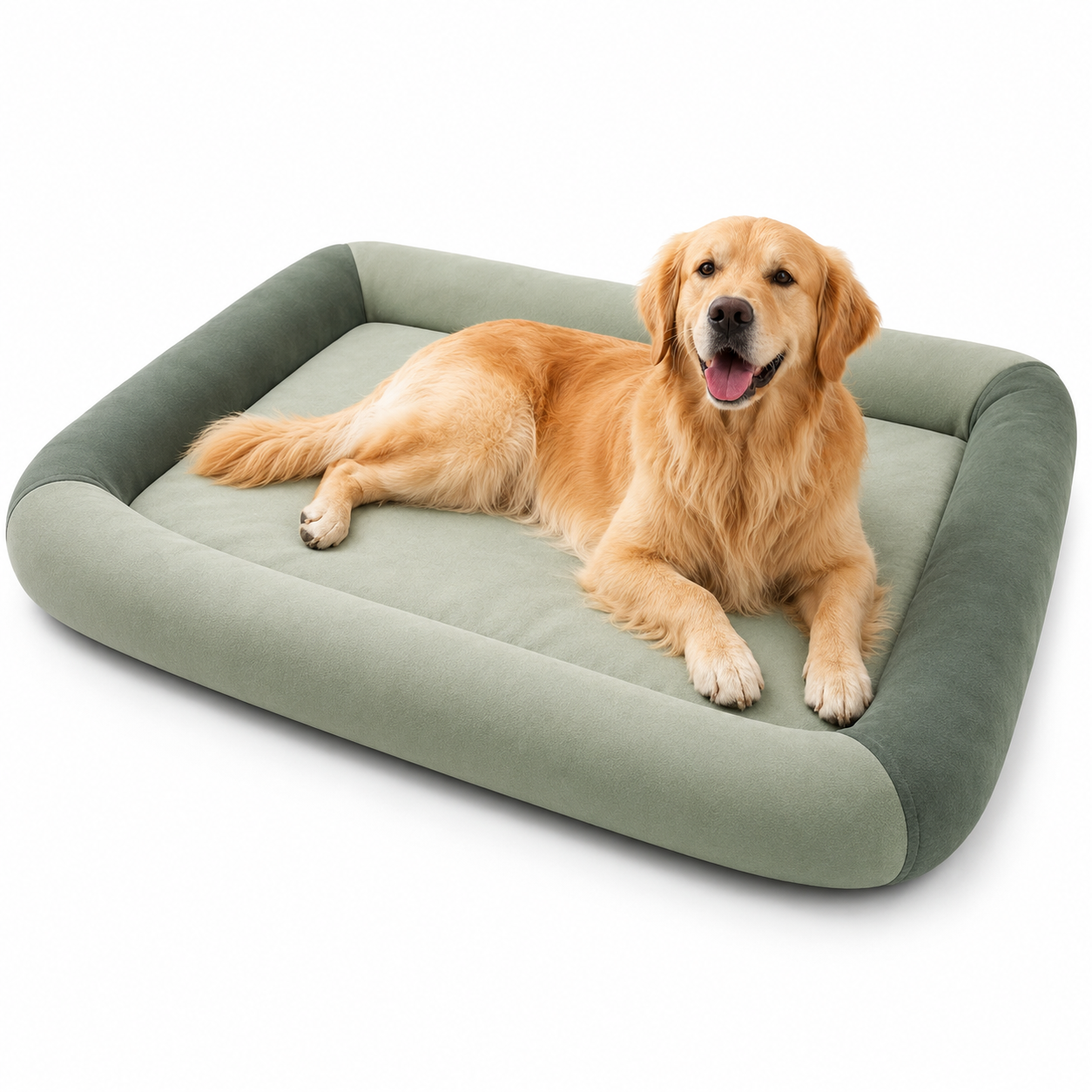 Cooling Dog Bed with Waterproof Design & Plush Texture | Ideal for Summer Comfort