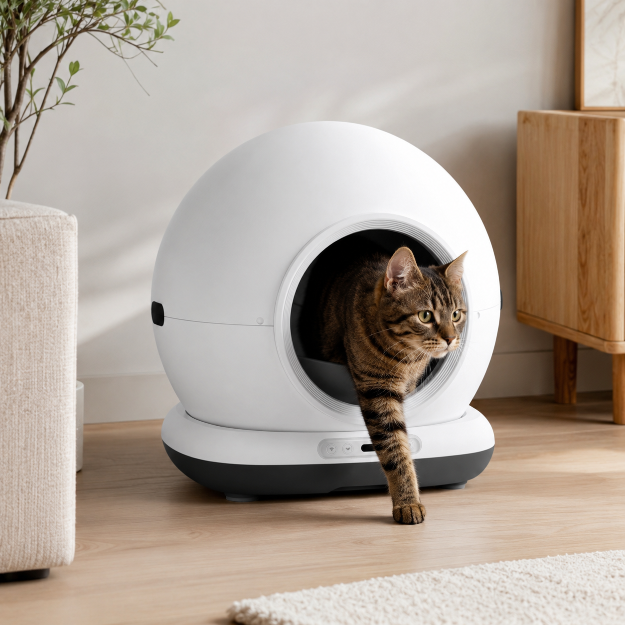 Automatic Self-Cleaning Litter Box
