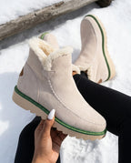 Adeline Women's Fleece Lined Platform Boots