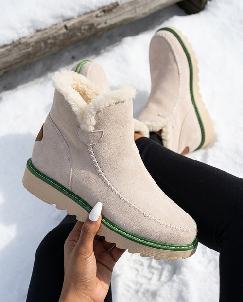 Adeline Women's Fleece Lined Platform Boots