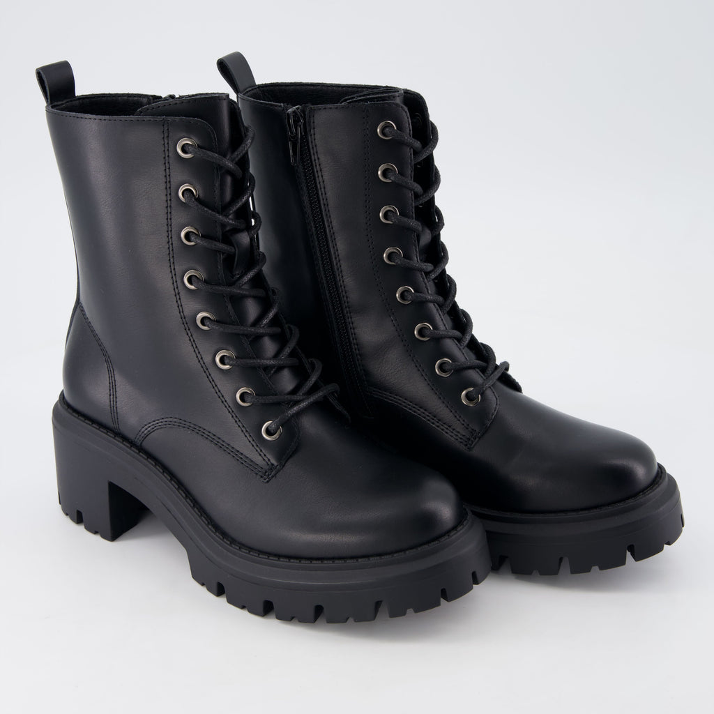 Balzac Womens Combat Boots