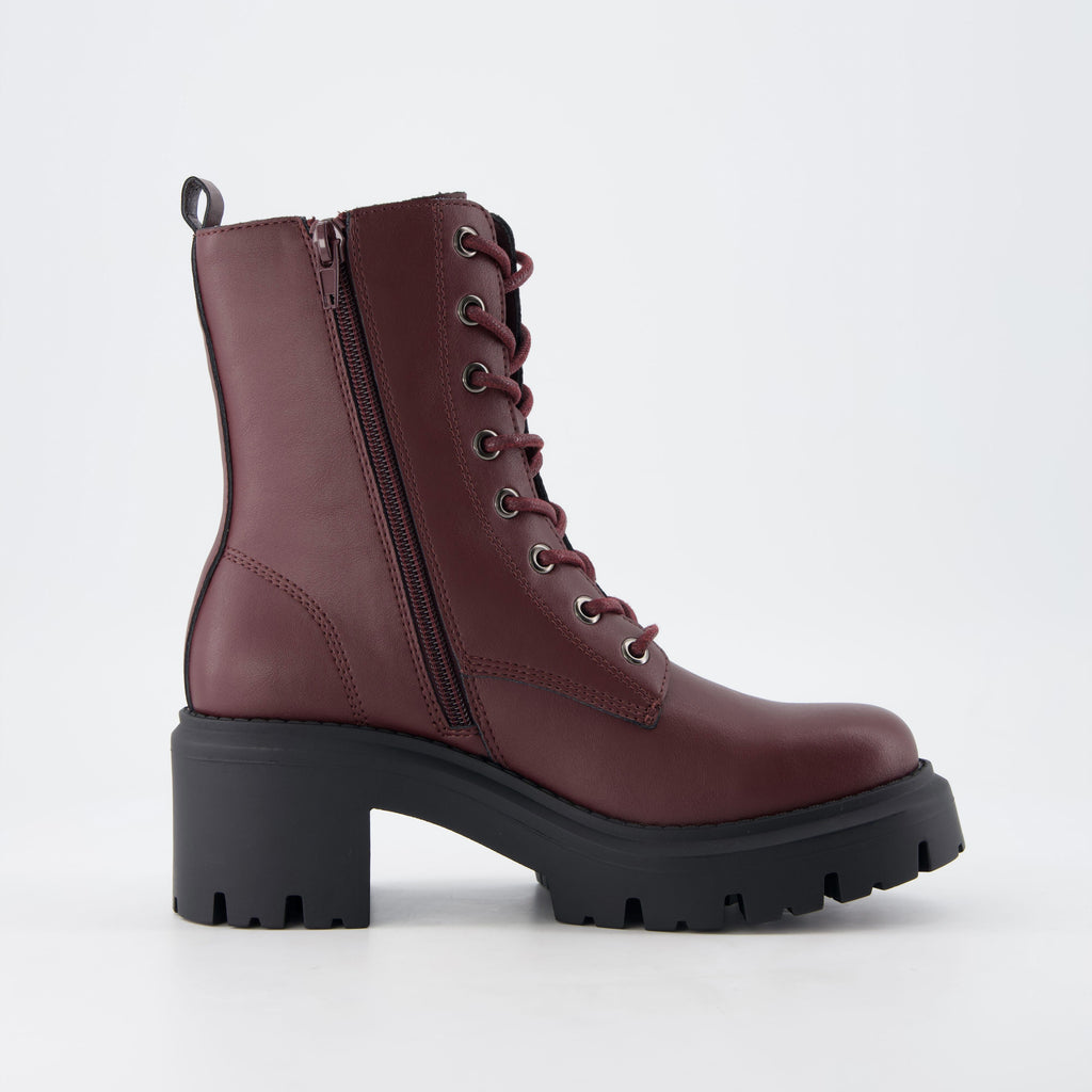 Balzac Womens Combat Boots