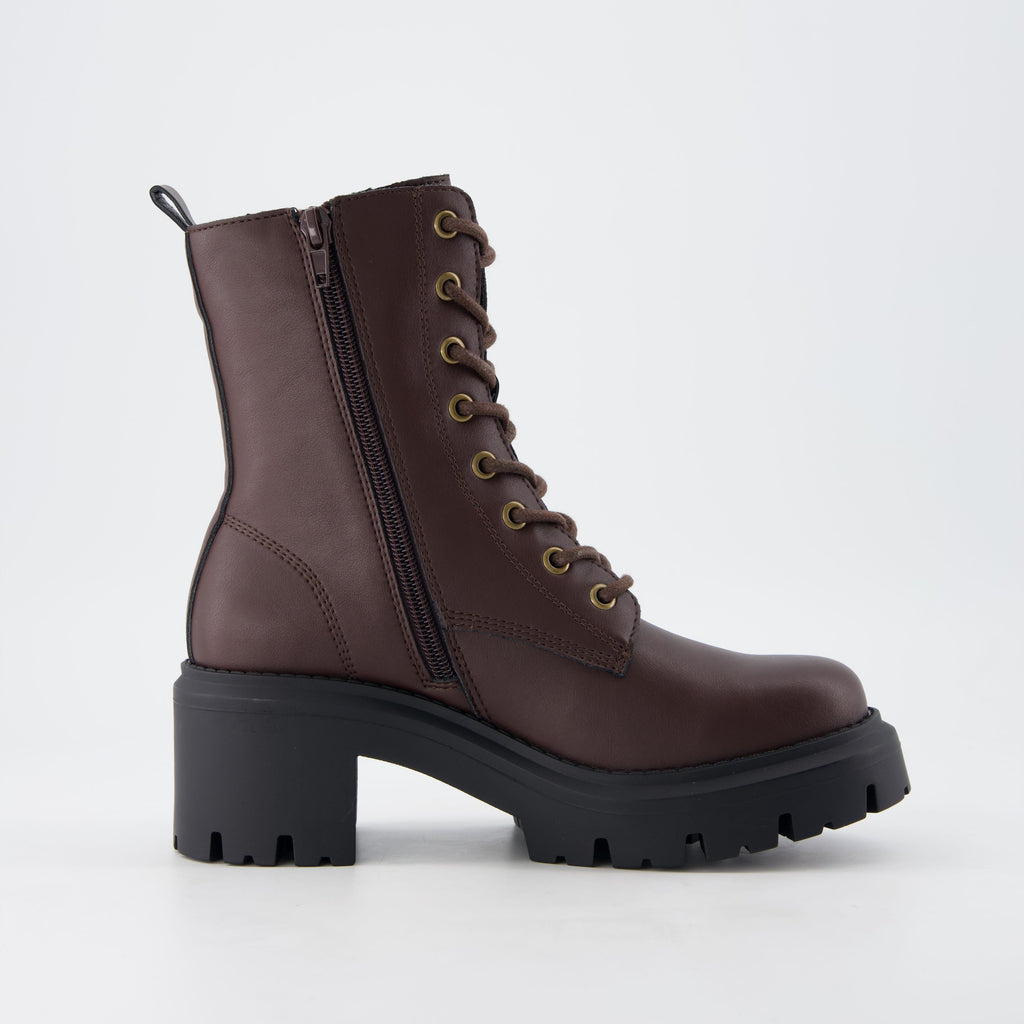 Balzac Womens Combat Boots