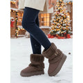Cecily | Cozy Fur-Trimmed Snow Boots