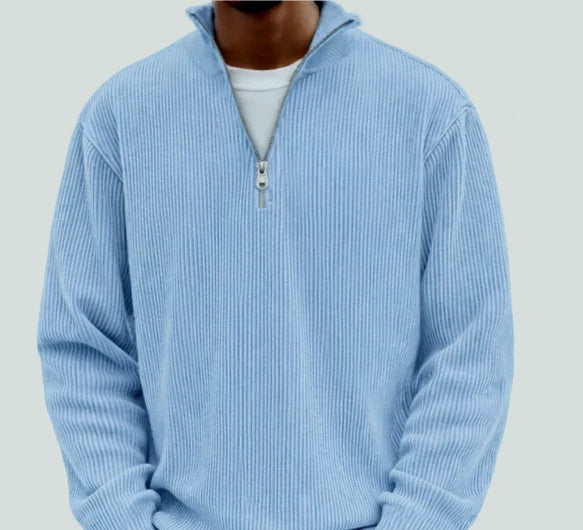 Chase – Stylish Zipper High Neck Sweater