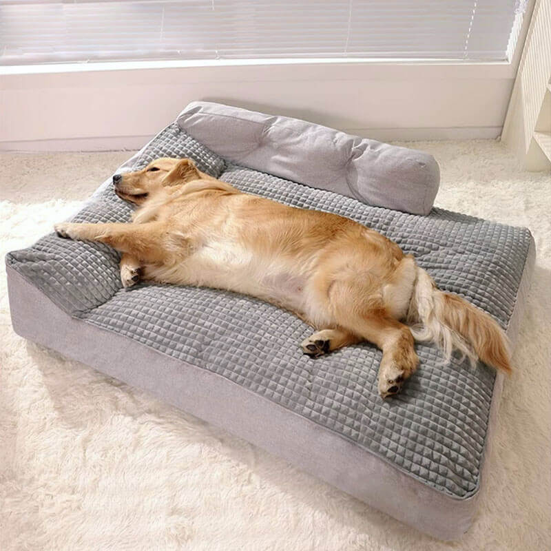 Comfort Haven | Large Dog Bed with Thickened Support | Cozy Design for Ultimate Comfort