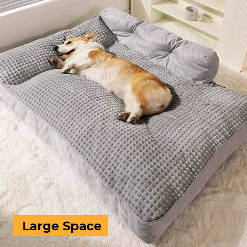 Comfort Haven | Large Dog Bed with Thickened Support | Cozy Design for Ultimate Comfort