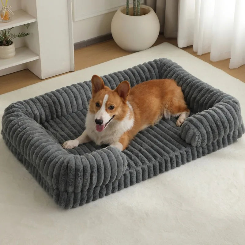 Comfort Haven | Orthopedic Dog Bed with High-Density Foam | Supportive Design for Enhanced Comfort