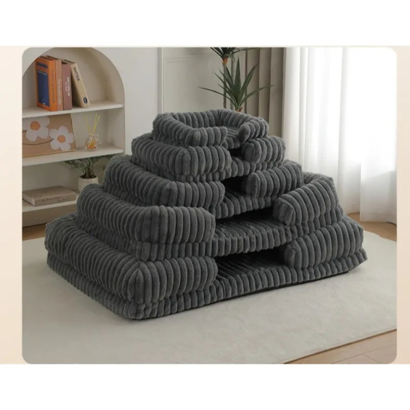 Comfort Haven | Orthopedic Dog Bed with High-Density Foam | Supportive Design for Enhanced Comfort