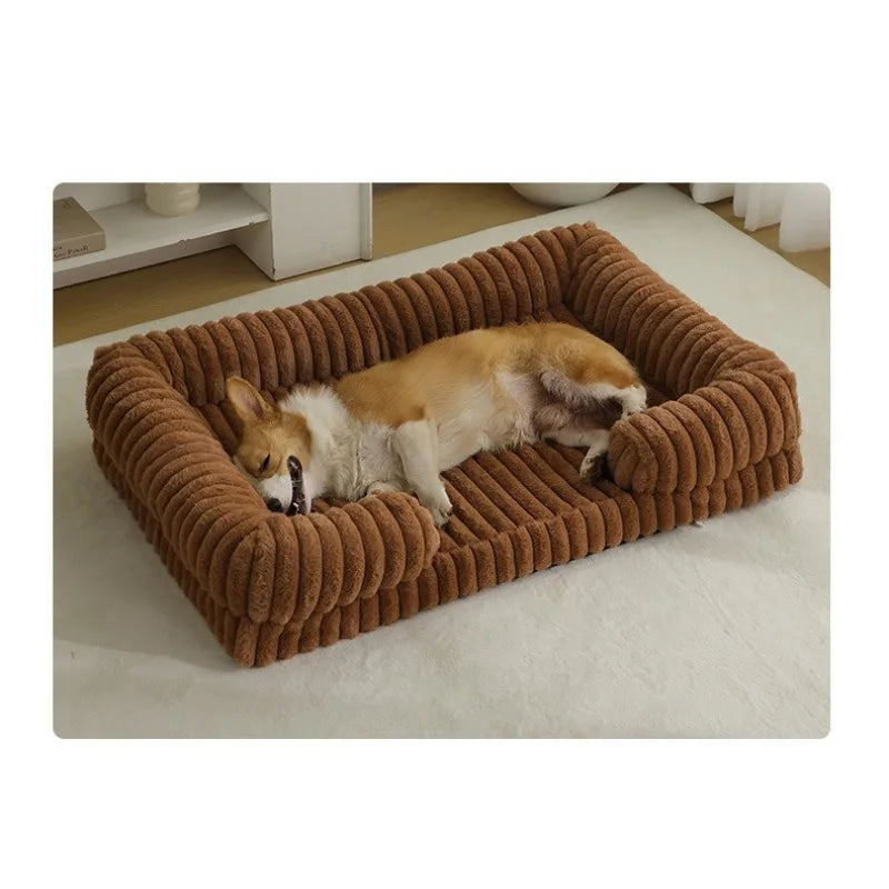 Comfort Haven | Orthopedic Dog Bed with High-Density Foam | Supportive Design for Enhanced Comfort