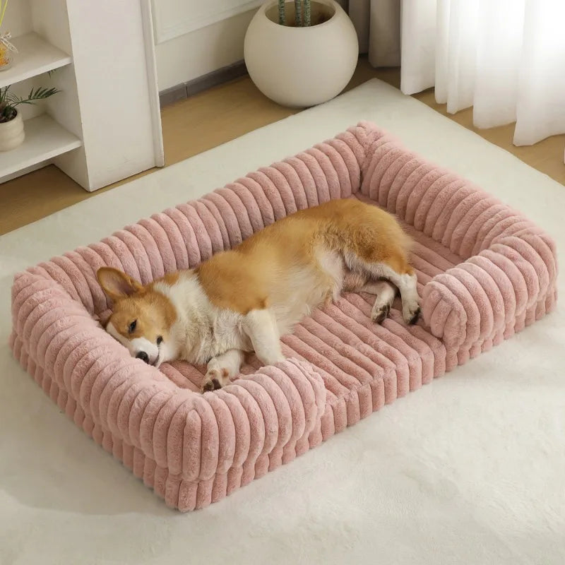 Comfort Haven | Orthopedic Dog Bed with High-Density Foam | Supportive Design for Enhanced Comfort