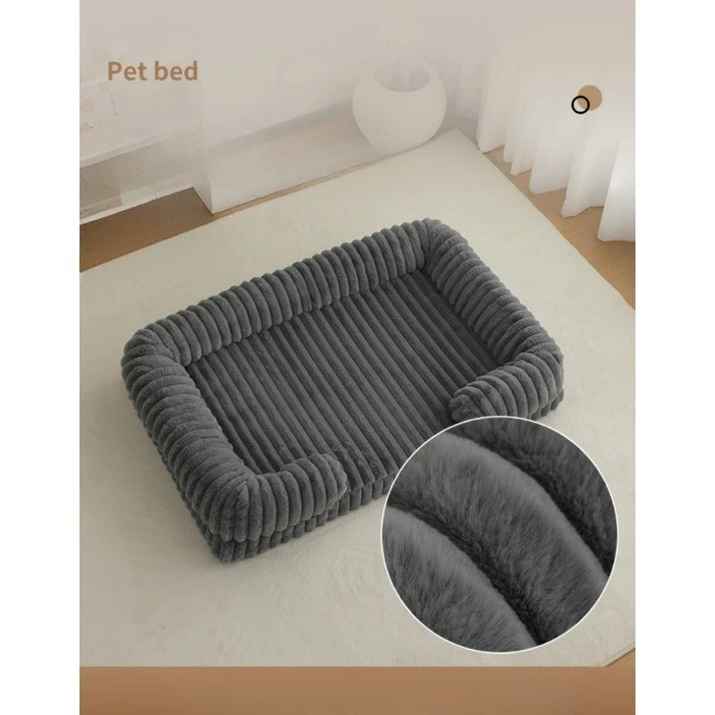 Comfort Haven | Orthopedic Dog Bed with High-Density Foam | Supportive Design for Enhanced Comfort