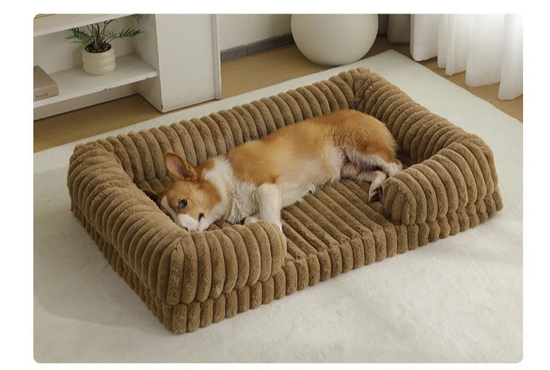 Comfort Haven | Orthopedic Dog Bed with High-Density Foam | Supportive Design for Enhanced Comfort
