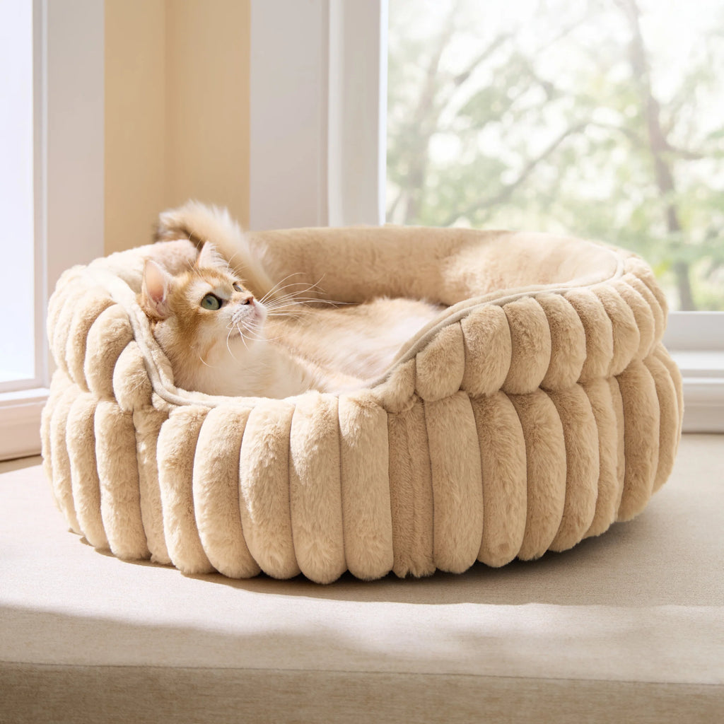 ComfyFleece® Dual-layer Cat Bed