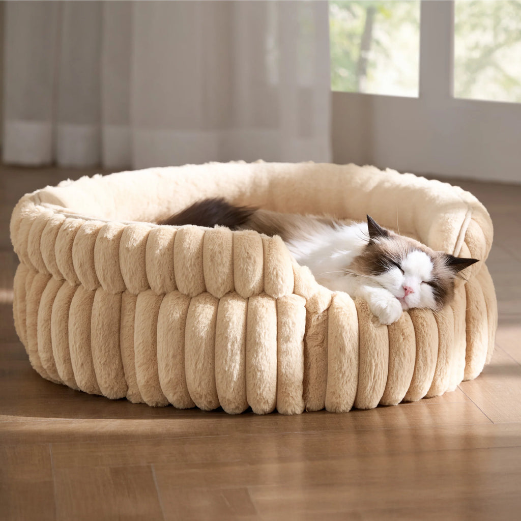 ComfyFleece® Dual-layer Cat Bed