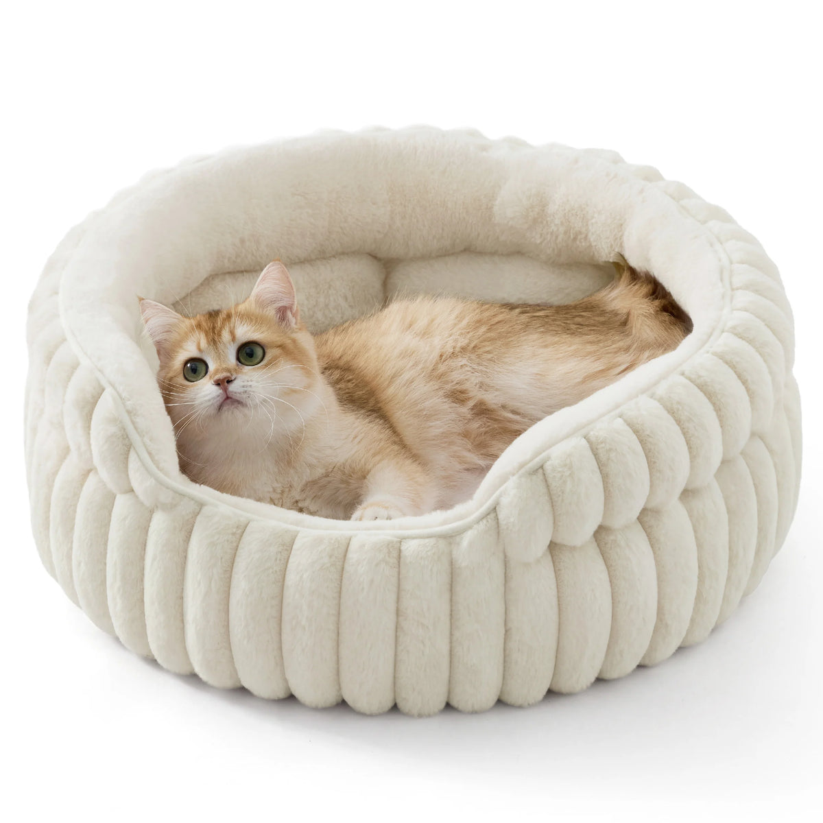 ComfyFleece® Dual-layer Cat Bed