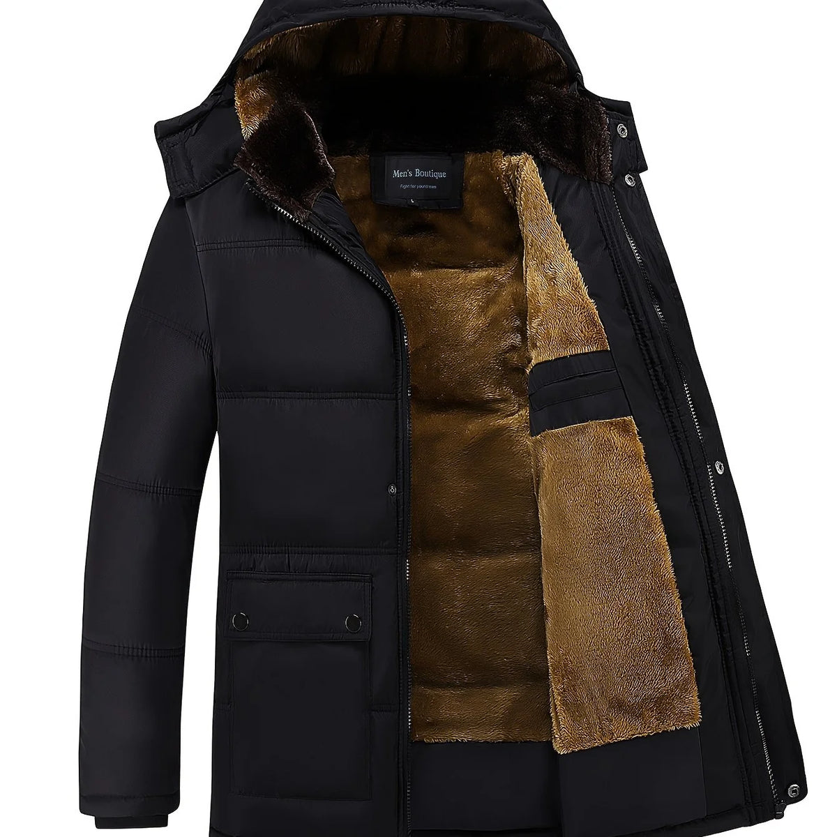 Cormac | Insulated Hooded Winter Coat xl