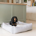 Washable Regency Stripe Bolster Dog Bed