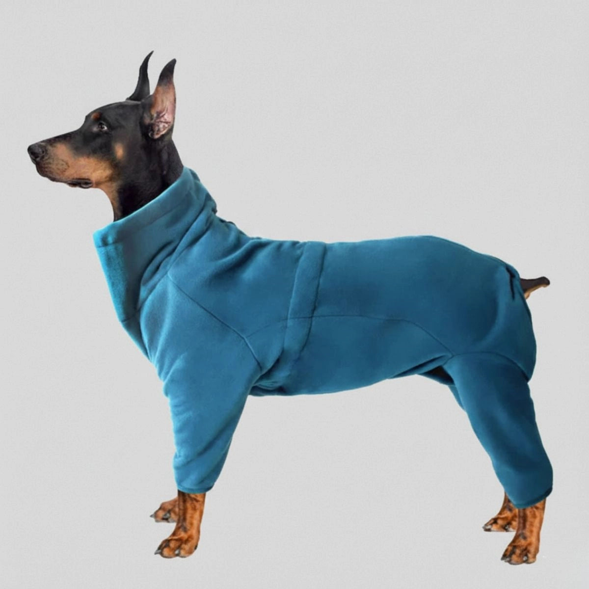 Cozy Fleece | Dog Snow Suit with Full-Body Coverage & Adjustable Fit for Cold Weather