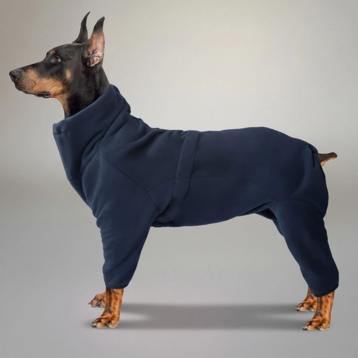 Cozy Fleece | Dog Snow Suit with Full-Body Coverage & Adjustable Fit for Cold Weather