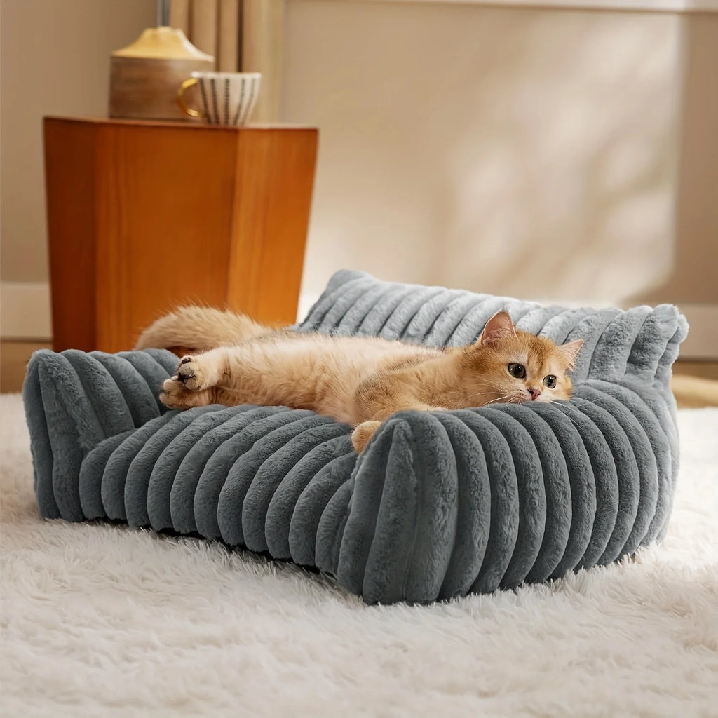 Cozy Haven | Cat Bed Sofa with Soft Cushion for Deep Sleep Comfort | Ideal for Medium Cats