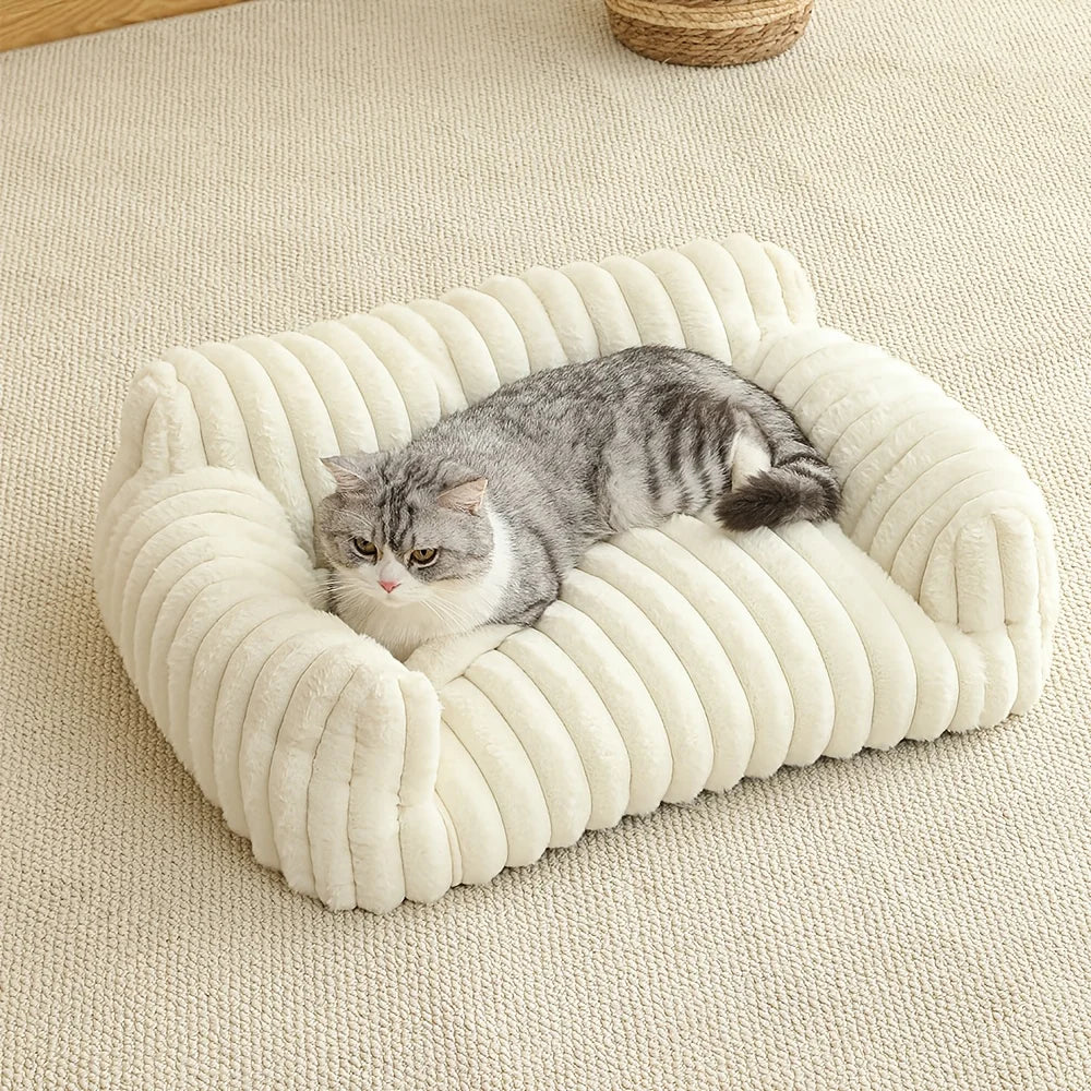 Cozy Haven | Cat Bed Sofa with Soft Cushion for Deep Sleep Comfort | Ideal for Medium Cats