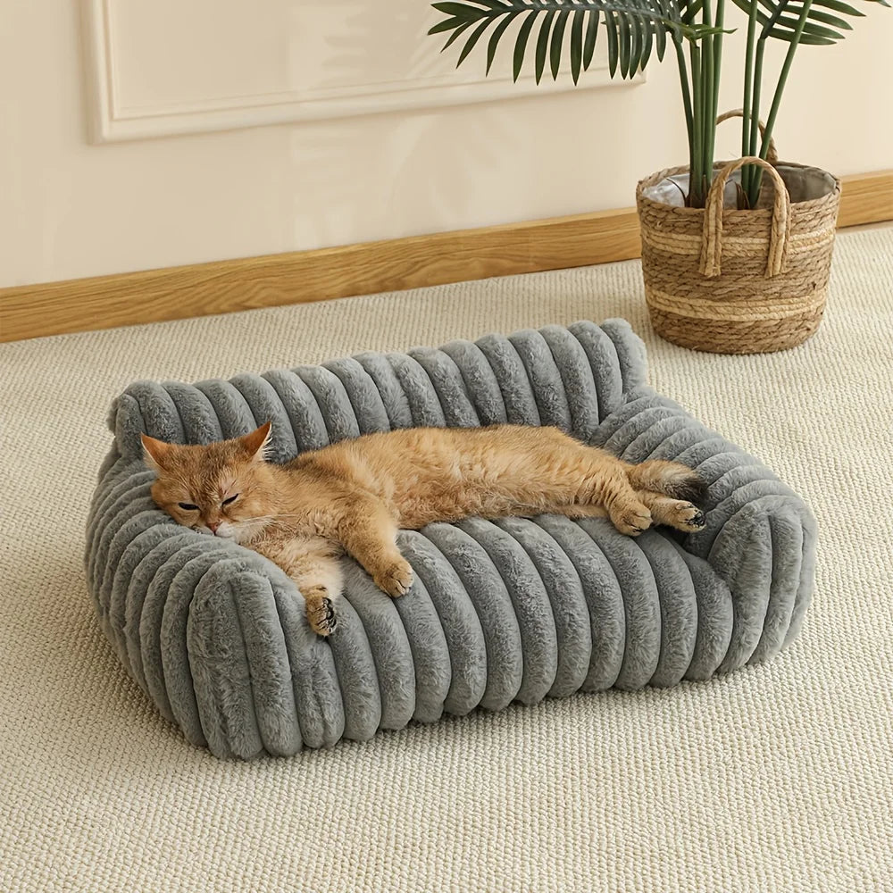 Cozy Haven | Cat Bed Sofa with Soft Cushion for Deep Sleep Comfort | Ideal for Medium Cats