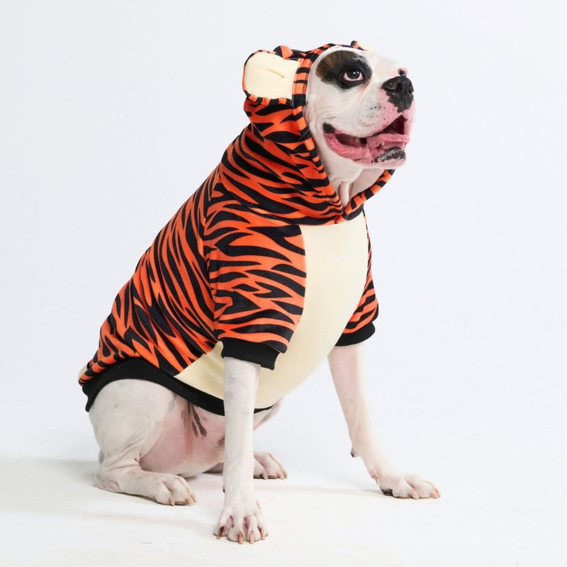 tiger print Halloween Dog Sweater