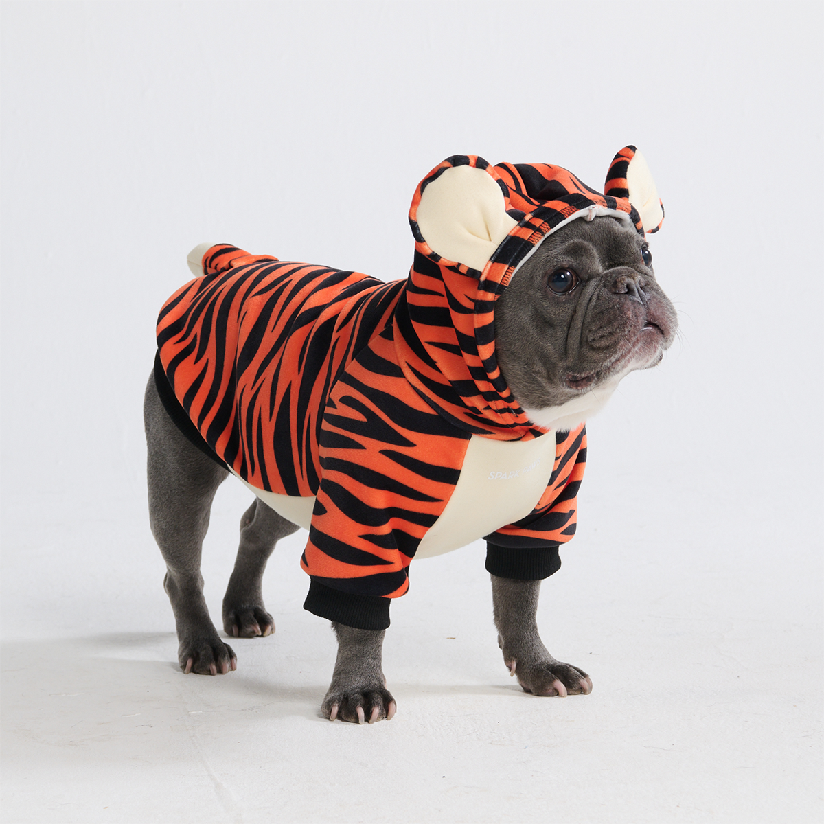 tiger print Halloween Dog Sweater
