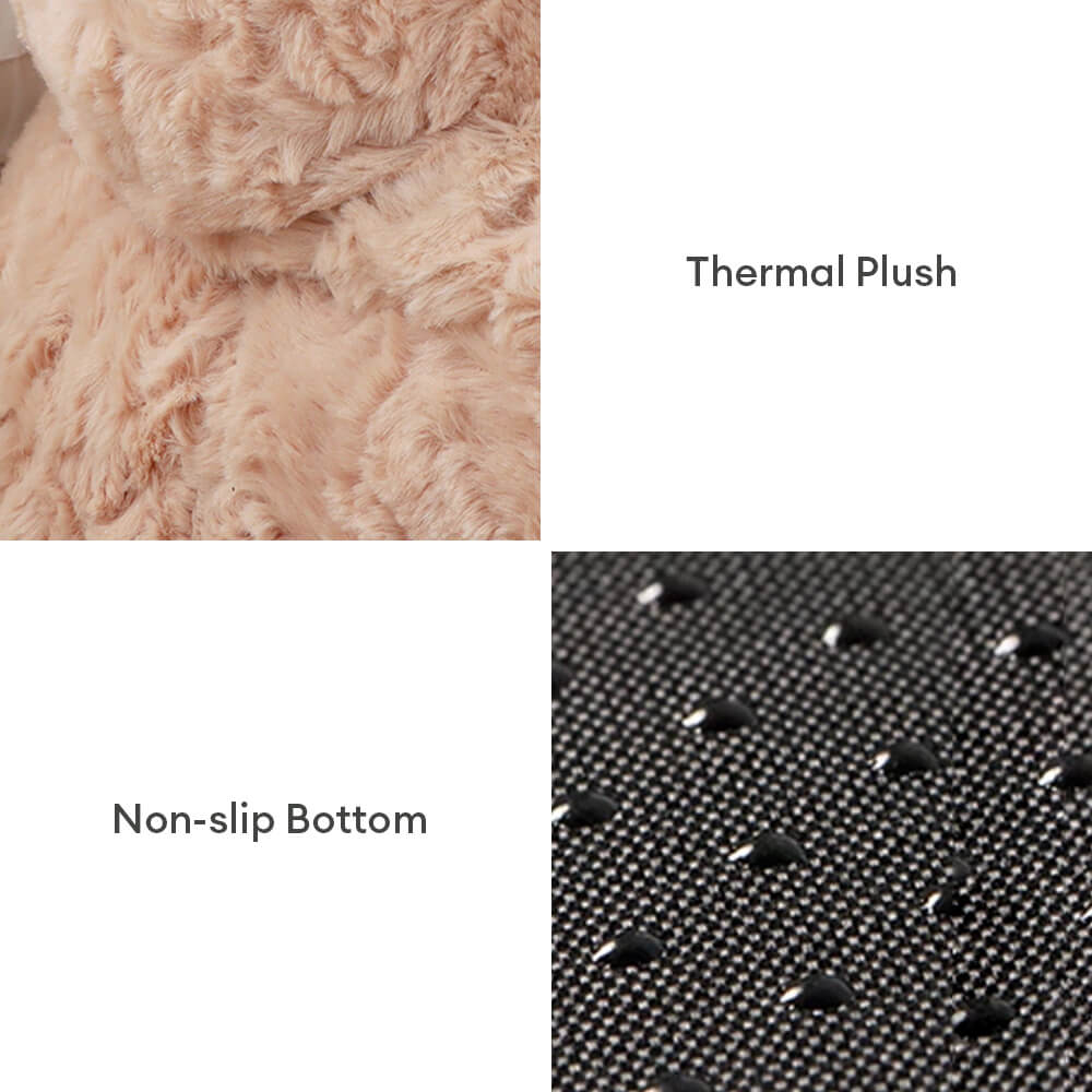 Cozy Pet Collection | Dog Bed with Ultra-Soft Faux Rabbit Fur | Removable Washable Cover for Ultimate Comfort