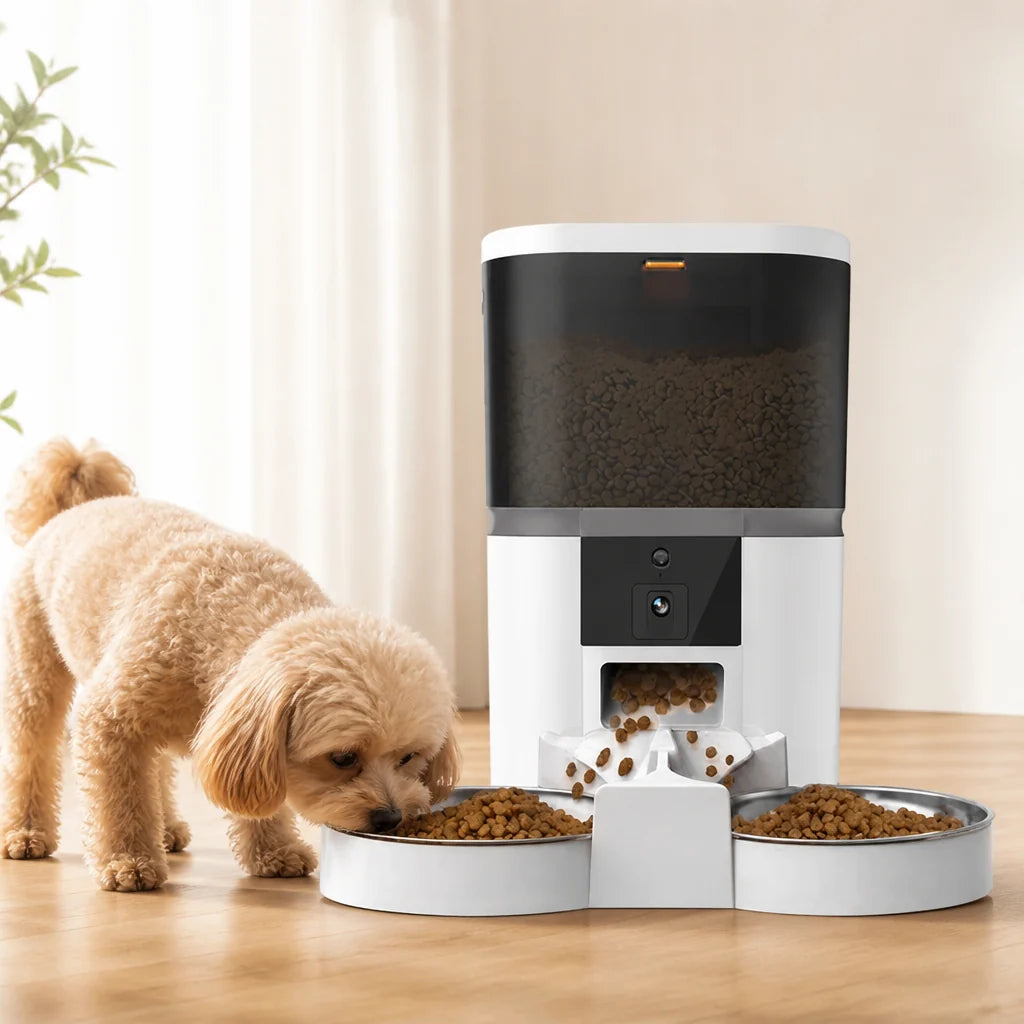 Built-In Camera & Portion-Control Automatic Feeder (4L)