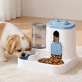 Non Electric Dual-Bin Spill Proof Feeder & Waterer