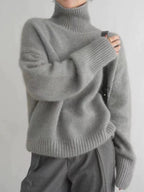 Dora | Roll Neck Cashmere Sweater for Women