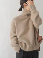 Dora | Roll Neck Cashmere Sweater for Women