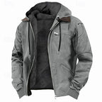 Gideon | Fleece-Lined Hooded Jacket