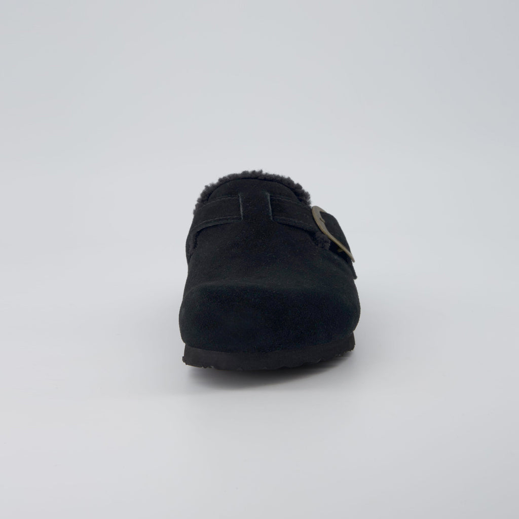 Haven Cozy Leather Clogs