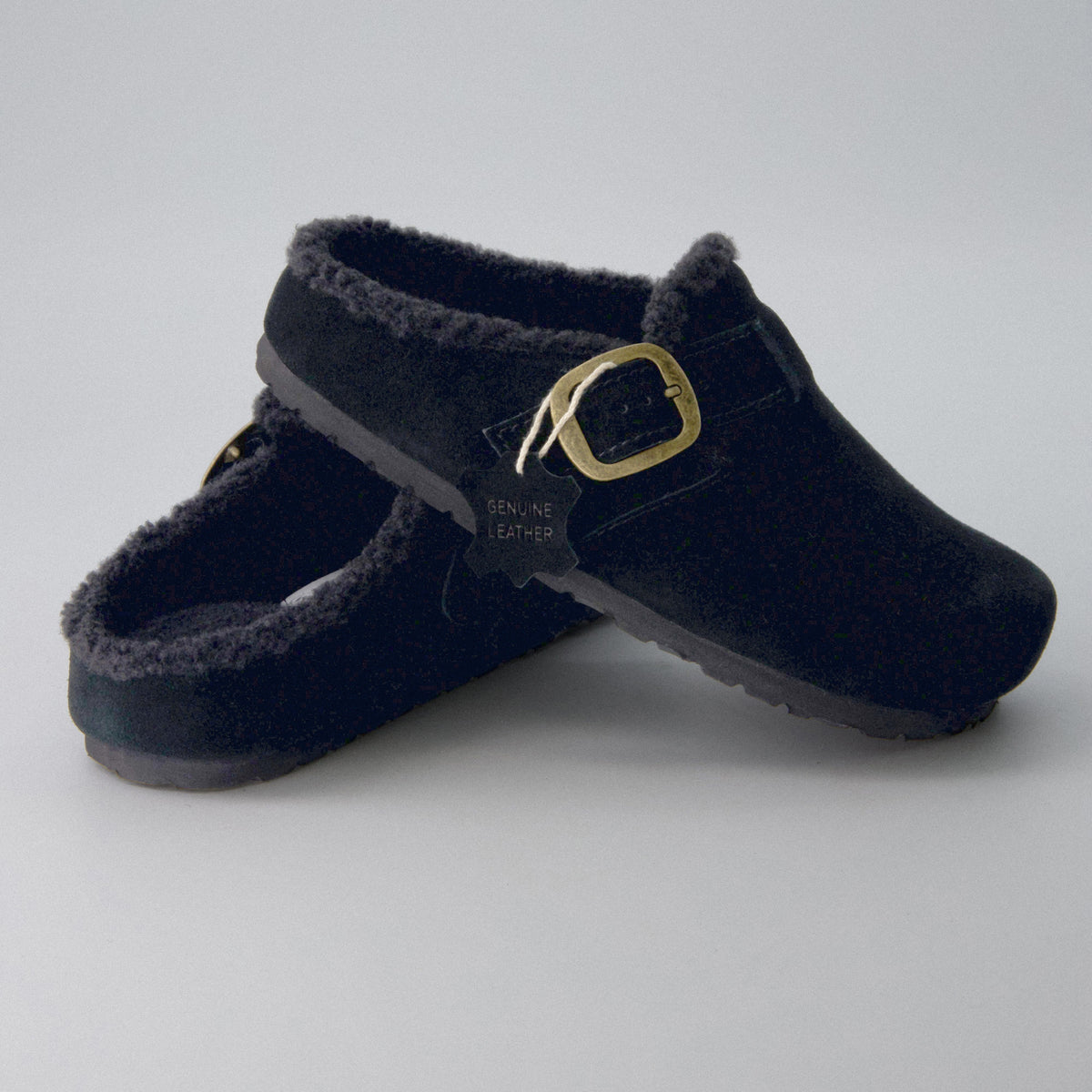 Haven Cozy Leather Clogs