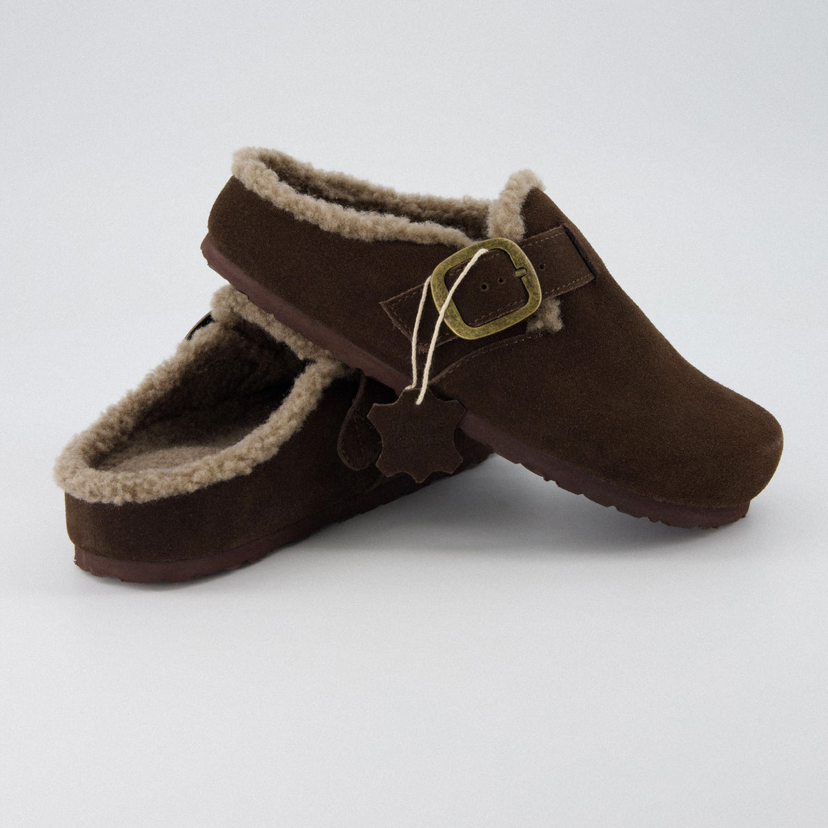 Haven Cozy Leather Clogs