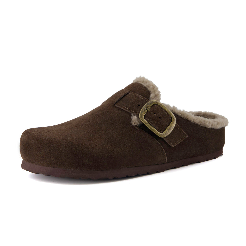 Haven Cozy Leather Clogs