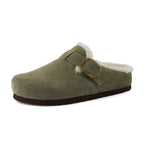 Haven Cozy Leather Clogs