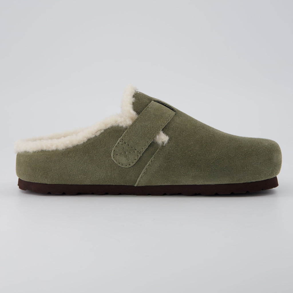 Haven Cozy Leather Clogs