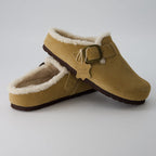 Haven Cozy Leather Clogs