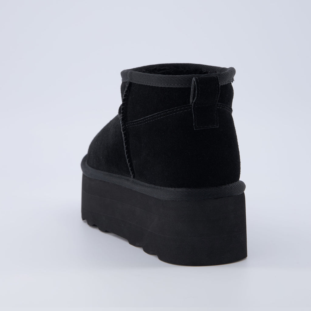 Hippy Cozy Platform Ankle Boot