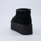 Hippy Cozy Platform Ankle Boot