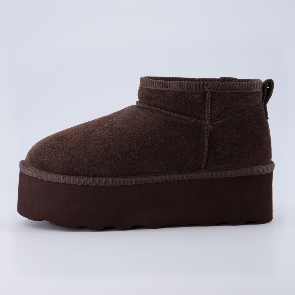 Hippy Cozy Platform Ankle Boot